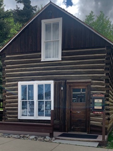 The Frank & Annie Ruth House sat on Main Street until the 1980s, when it was moved to the Frisco Historic Park & Museum.