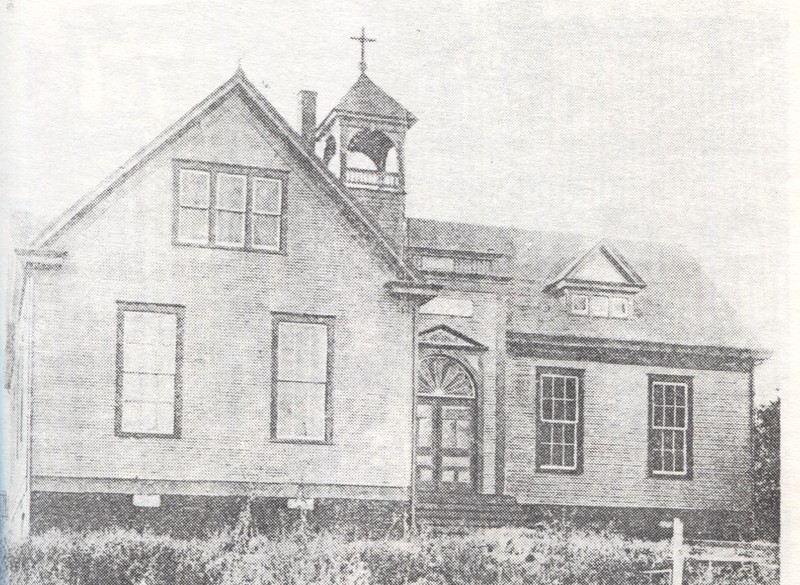 St. Joseph School at the corner of 9th & Sweeney Streets, 1906