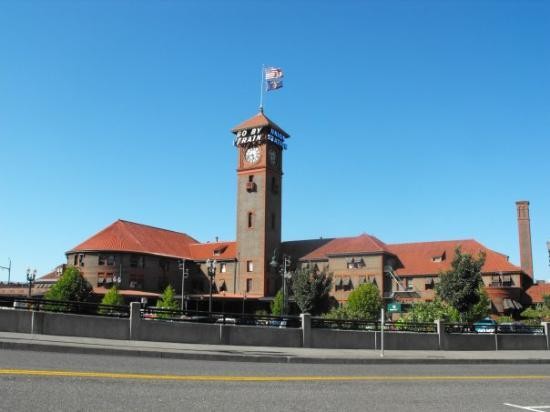 Union Station was built in 1894 and is still a passenger train station today.