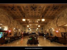 Interior shot of Union Station 