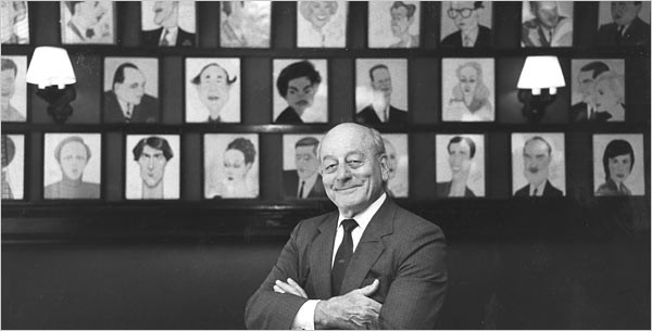 Vincent Sardi, Jr. owned and managed Sardi's for over 50 years