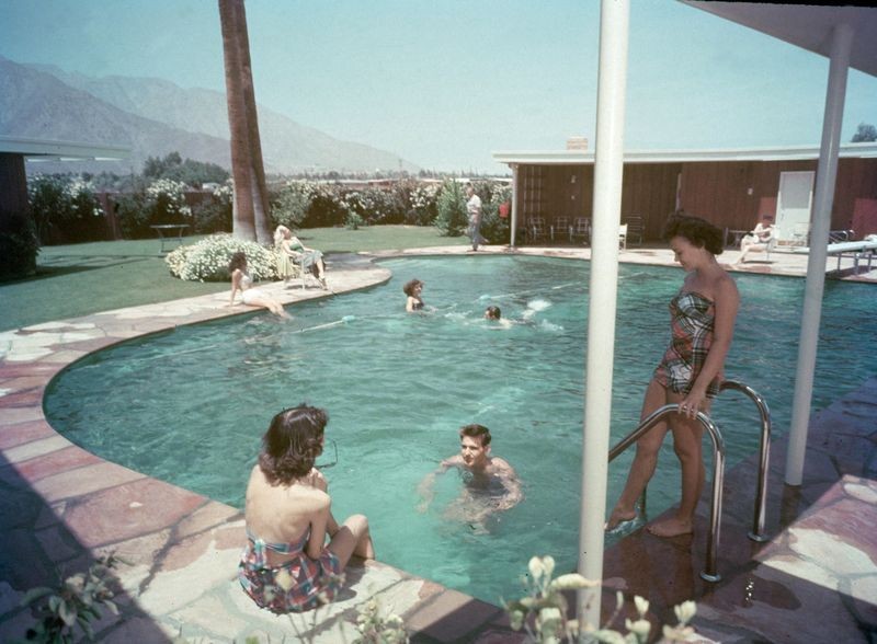 A Party Hosted at Twin Palms During the Sinatra Years, Early 1950s