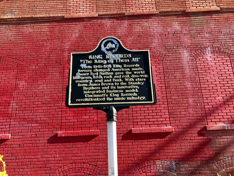 King Records Rock & Roll Hall of Fame Historic Marker