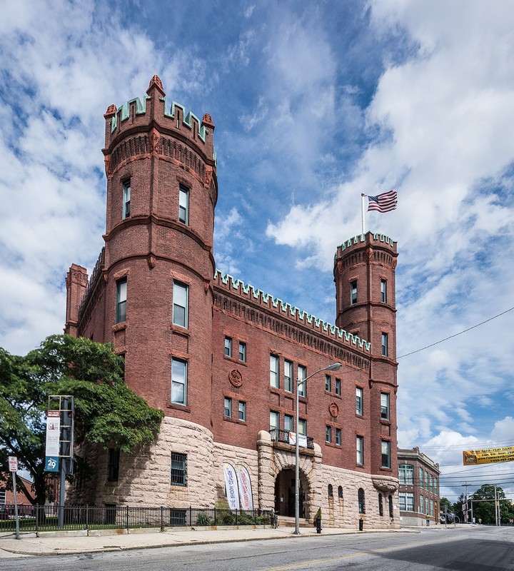 The Pawtucket Armory was built in 1895. Today, it's a performing arts and events venue.