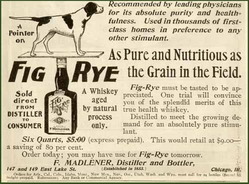 Madlener's Fig Rye Advertisement