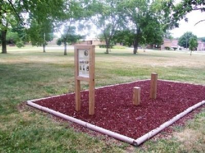 An overview picture of the Haskell Celebration Marker.