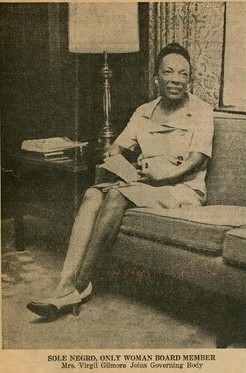 Elizabeth Harden Gilmore was the secretary of the Charleston chapter of CORE and the leading organizer of the protests against the Diamond Department store