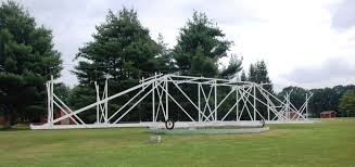 Jansky Antenna Replica, Green Bank, NRAO, Karl Jansky's work later inspired articles written by his brother on Radio Astronomy.