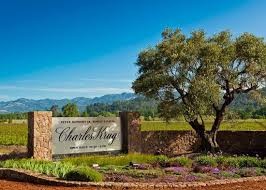 Charles Krug Winery sign