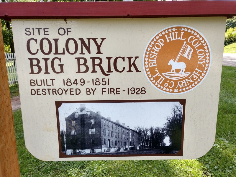 Site of Big Brick - Begun in 1848 and Finished in 1851 it Collapsed in 1928