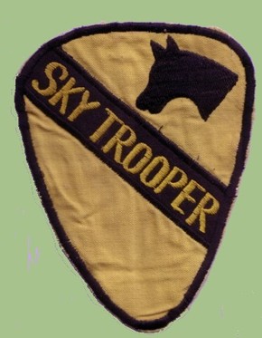 US Army 1st Cavalry Patch - Sky Trooper 