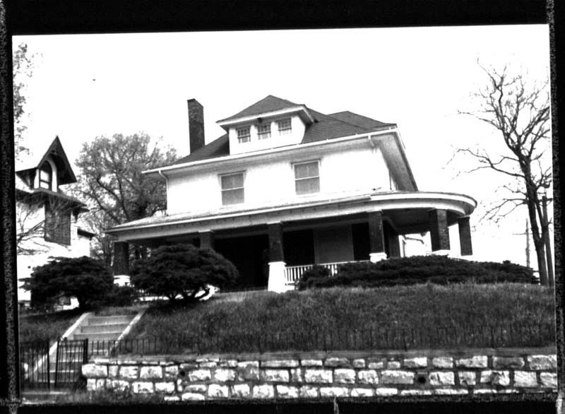 Photo of the home taken in 1987, around the time of Judge Meeks' death