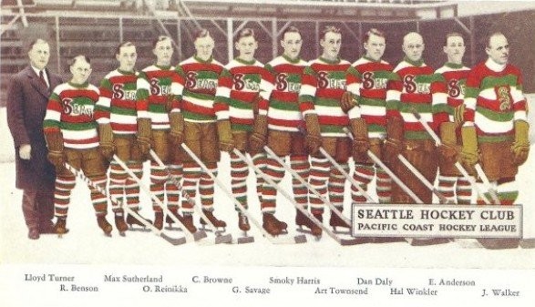 The Seattle Metropolitans Hockey Team - Pacific Coast Hockey League