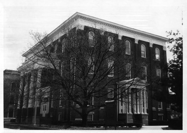 University Building, EKU, 1986. Madison County Historical Society.