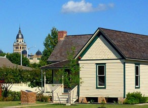 This small local history museum is part of Denton's Historical Park