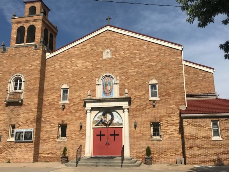 Our Lady of Guadalupe was established in 1914 and this church was completed in 1921. 