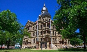 Erected in 1895, the former Denton County Courthouse is now the Courthouse-on-the-Square Museum.