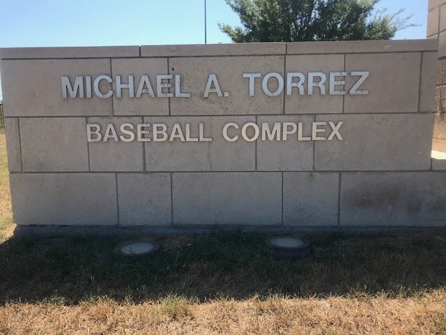 Michael A. Torrez Baseball Complex entrance