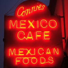 Connies Cafe sign