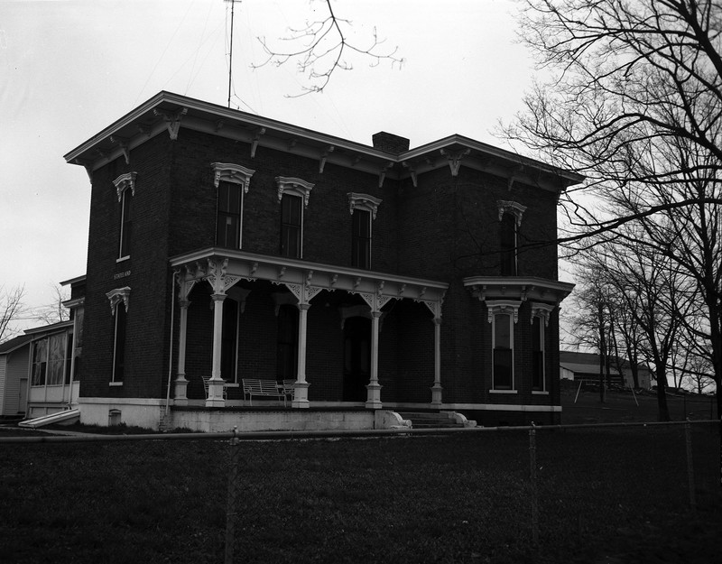 Front view of Ellendale, 1961. EKU Negative Collection.  