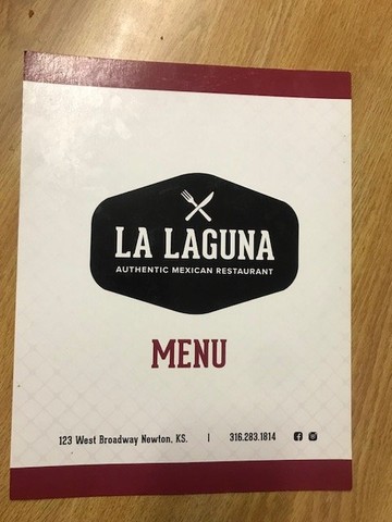 La Laguna food menu