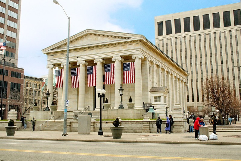 The Old Courthouse was built in 1850 and is listed on the National Register of Historic Places. Photo: Wikimedia Commons