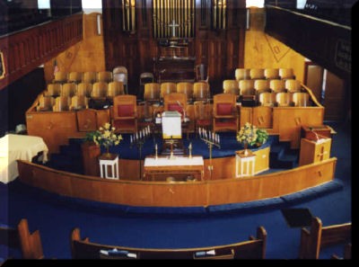 Photo from official church website http://www.allenchapelfw.org/sanc.htm