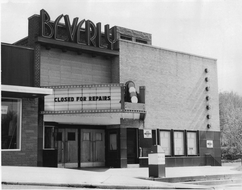 The Beverly Theater, pictured in 1963