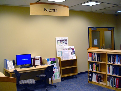 Evansdale Library's Patent and Trademark Resource Center (PTRC)