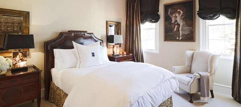 One of the luxury rooms at the Inn.