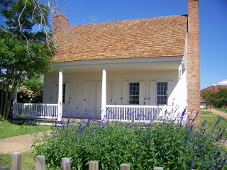 The Durst-Taylor House was built in 1835 and is the second oldest in the city. The land on which it stands dates back to ca. 1779 when Spaniard Andres de Acosta owned the property.