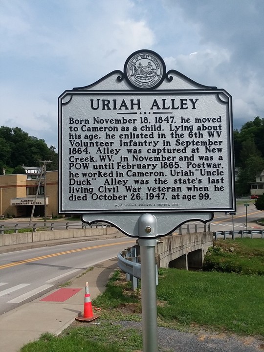 Uriah Alley Historical Marker