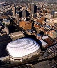 Ariel view of the RCA Dome.