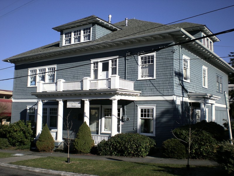 The Woman's Club of Olympia was established in 1883 and has been headquartered in this building since 1908.
