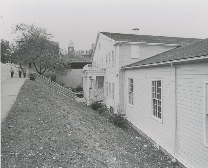 The "Old Mountainlair" on WVU's Downtown Campus, pictured here in 1950. Photo courtesy of West Virginia and Regional History Center, WVU Libraries.