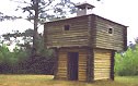 This watchtower is all that remains of a Confederate fort erected on the bluff to overlook the river.