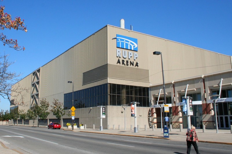 Exterior of Rupp Arena