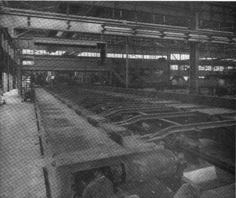 Inside the mill, 1922