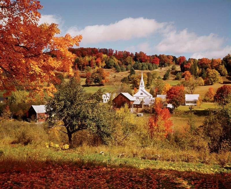 Color photo by Arthur Griffin (image from Yankee Magazine)