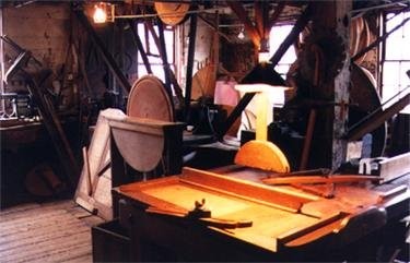 Shop floor of the mill today (image from Old Schwamb Mill official website)