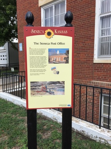 Walking Tour Sign
City Of Seneca (KS) Post Office