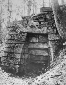 The Hopewell Furnace in the early 1900s