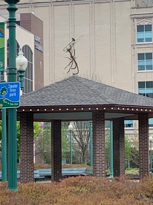 Street light, Real estate, Signage, Roof