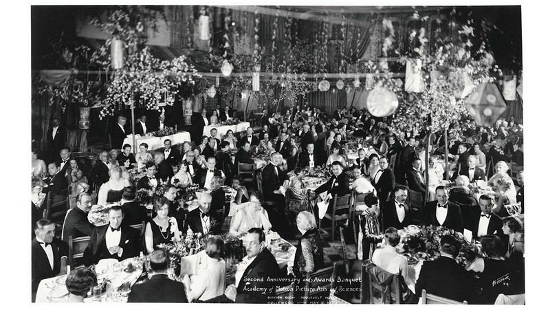 The First Annual Academy Awards, Held in the Blossom Ballroom of the Hollywood Roosevelt, May 16, 1929