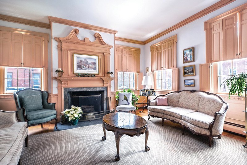 Inside the Dexter House, 2017.