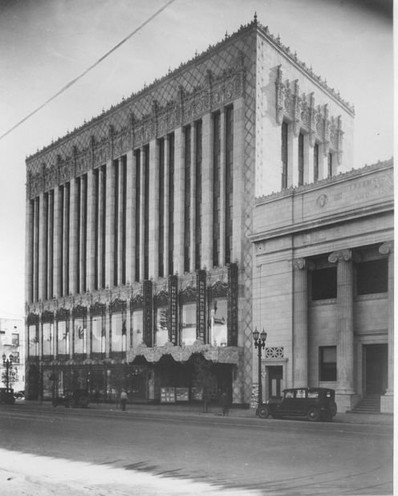 The El Capitan Theatre, 1926