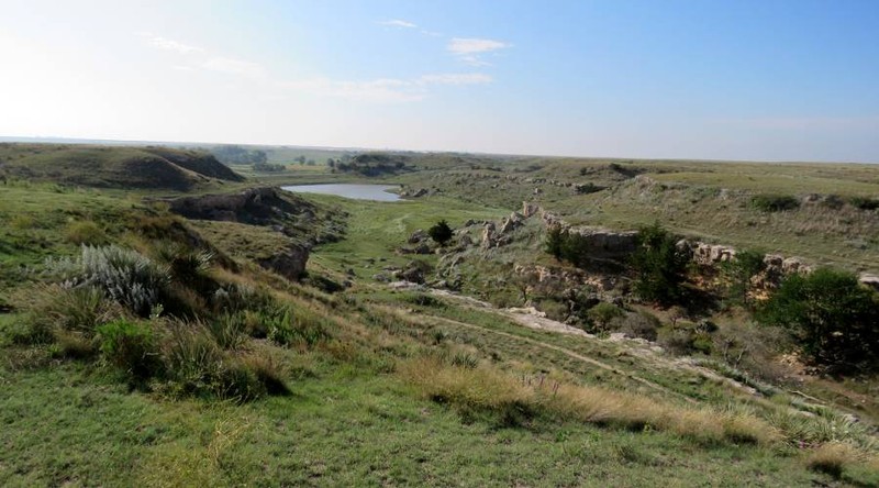 View of canyon off the fork called Punished Woman's Fork