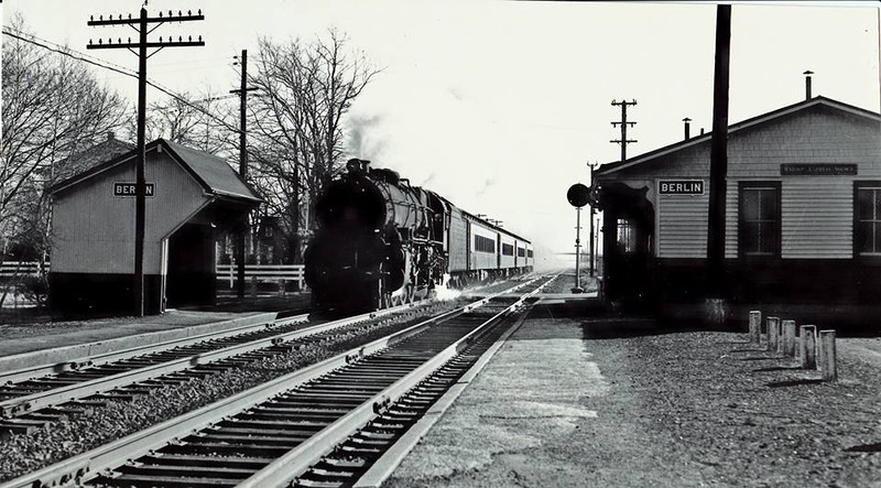 Long-A-Coming Depot/Berlin Railroad Station, circa mid 1900s.