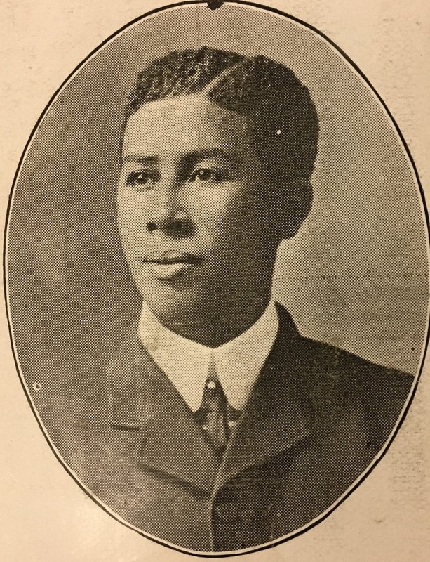 One of only two currently-known teachers at the Ceredo School was Ezra Mullen, who taught around 1915. Image from the 1915 Ceredo-Kenova High School yearbook; courtesy of the Ceredo Historical Society Museum. 