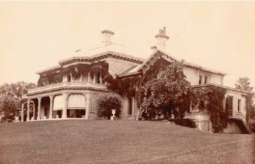 Point-of-Rocks, Brooks Estate (image from Medford-Brooks Estate Land Trust Archives)